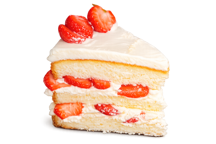 Strawberry Sponge Cake