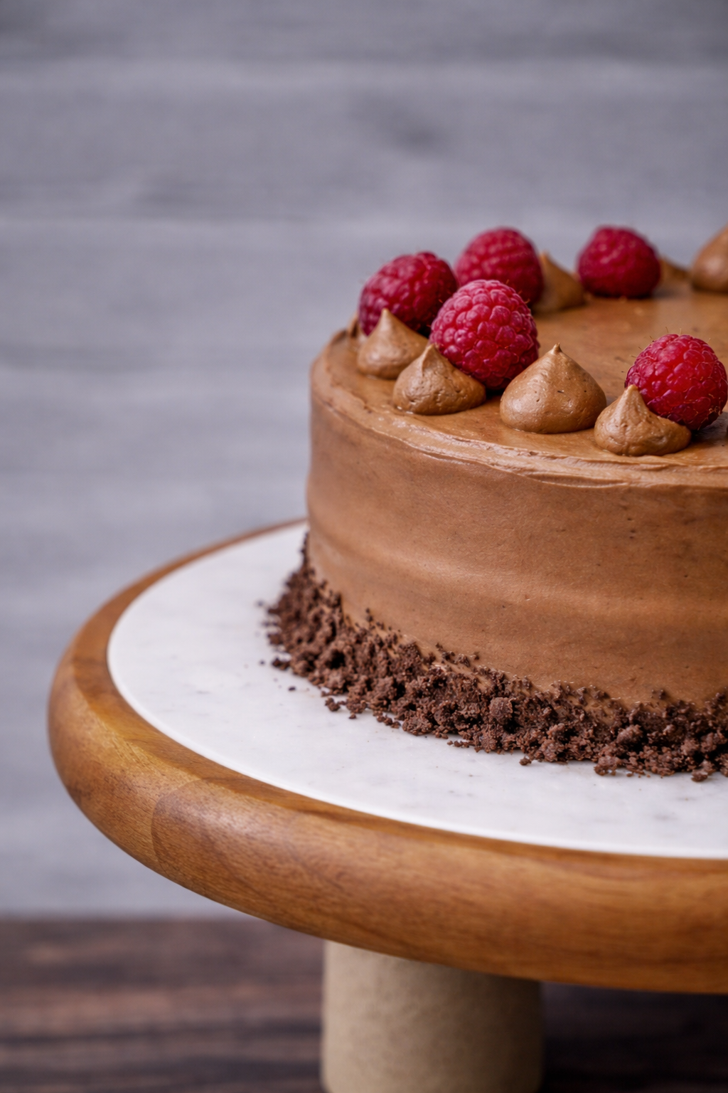 Chocolate Raspberry Cake