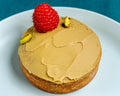 Almond Pistachio & Raspberry Tart