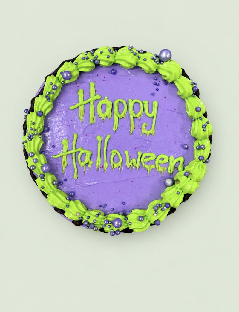 Halloween cake from above